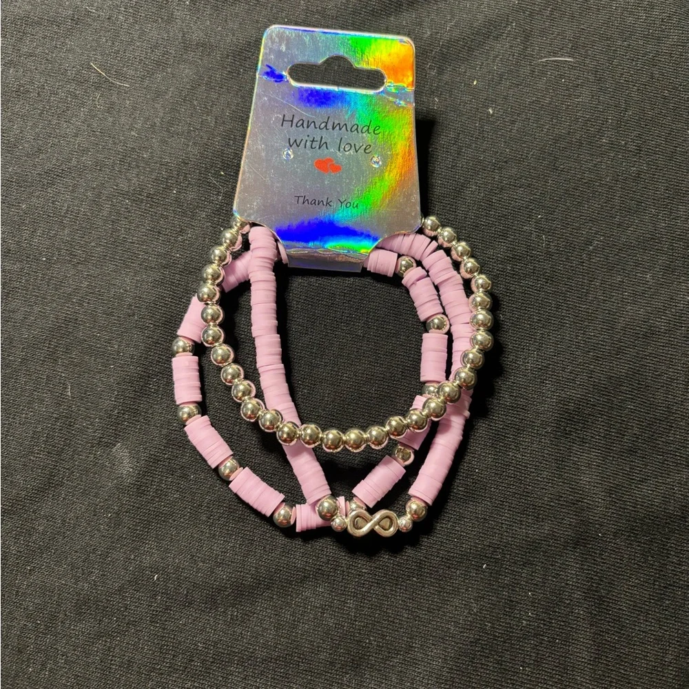 🌹 Infinity clay bracelet